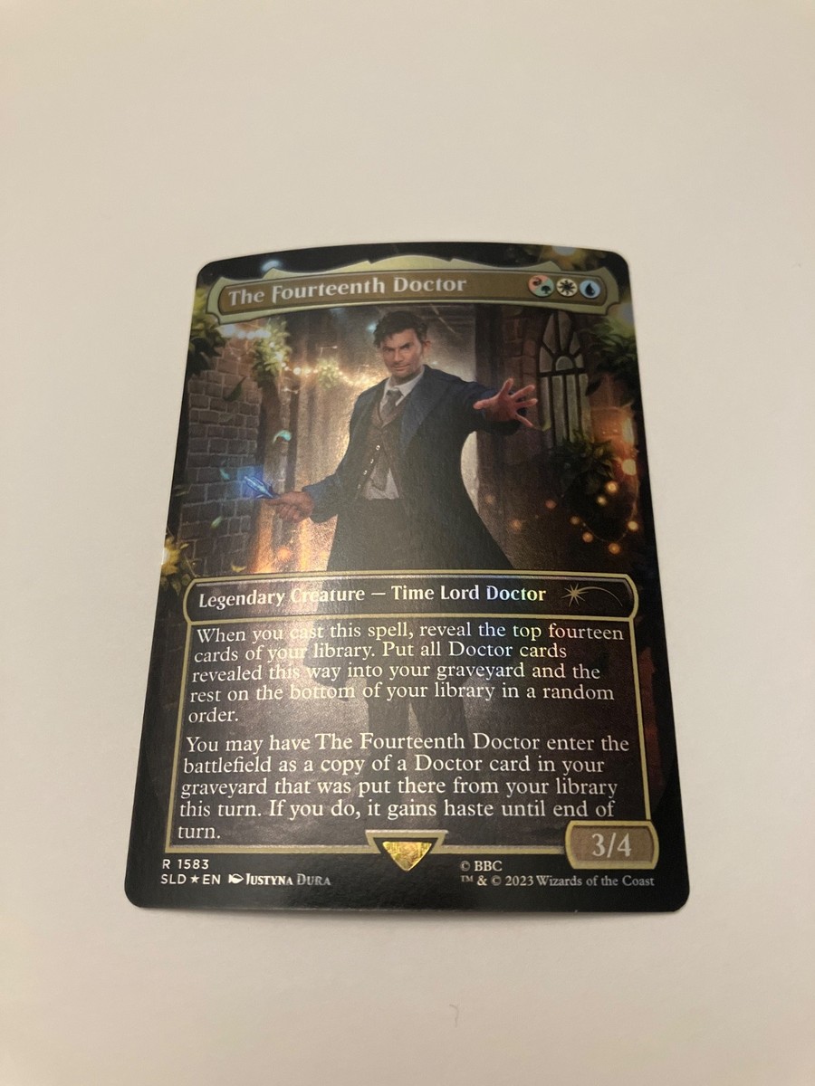 MTG【Foil】The Fourteenth Doctor１枚 The Fourteenth Doctor Secret Lair Drop Foil Magic the gathering
