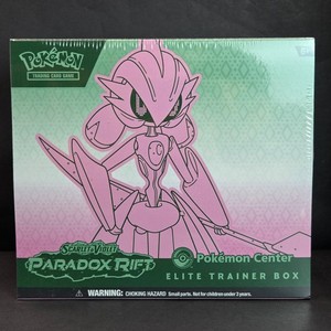 Sealed Paradox Rift Pokémon Center Elite Trainer Box ETB Scarlet & Violet