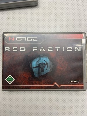 Nokia N-Gage Red Faction mit Originalverpackung und Anleitung Leerhülle!