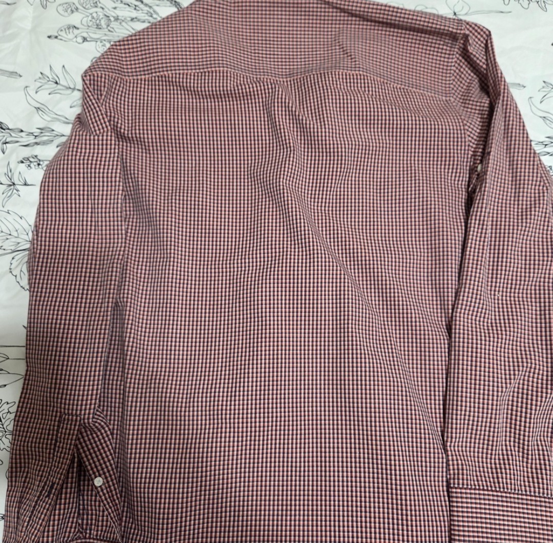 Michael Kors Multi-colored Checkered Button Down … - image 2