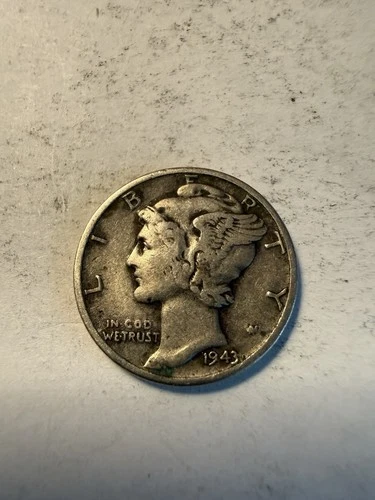 1943 Mercury Dime Album Filler