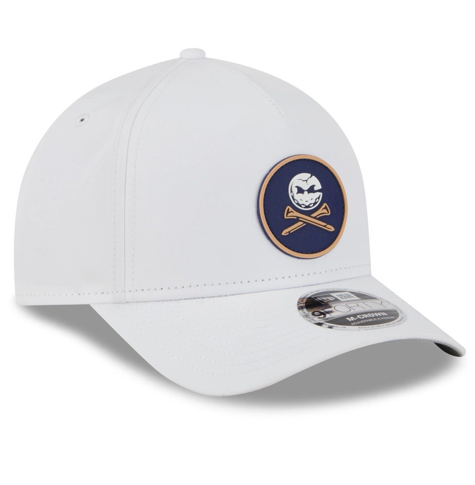 LIV Golf Crushers GC New Era 9Forty Legacy Adjustable White