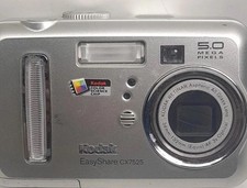 Kodak Easyshare CX7525 Digital Camera 5.0 MP 3x Zoom No Power PARTS ONLY Silver