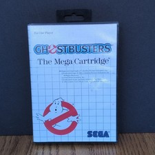 Ghostbusters Sega Master System Complete in Box Cartridge Nice Condition!!