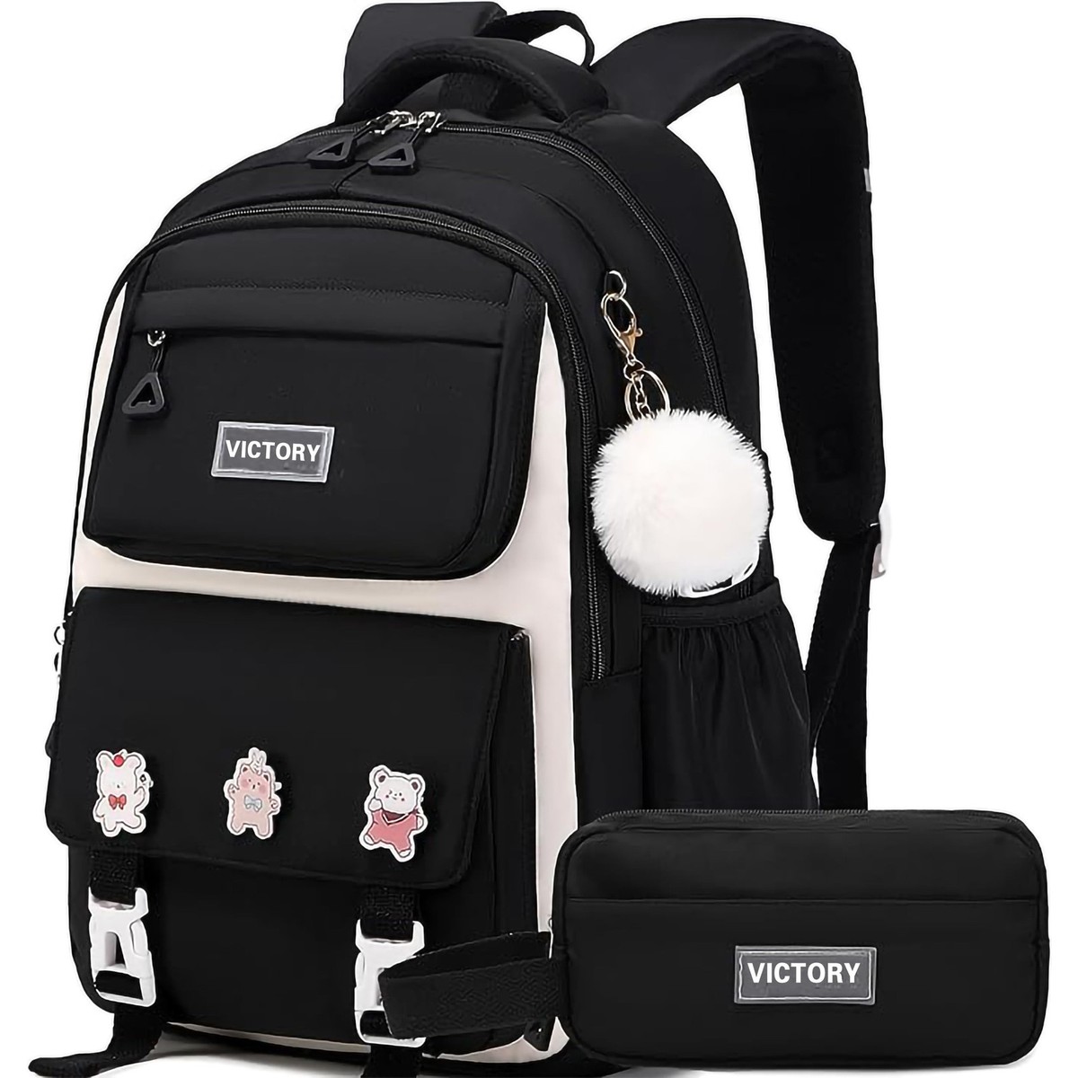 Backpack for Girls Set with Pencil Case Inch Laptop School