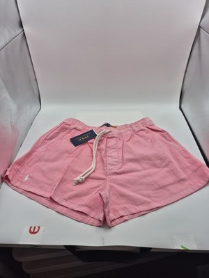 Polo Ralph Lauren Women's Cotton Twill Pink Shorts Size M New with Tag