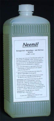 1 Liter Neemöl Mottenschutz Hausstaubmilben für Textilien und Wolle