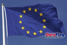 Europäische Union (EU) Courtesy DuraFlag Seil und umgeschlagen (20 Zoll x 12 Zoll)