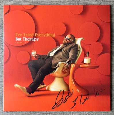 TEDDY SWIMS Signed I've Tried Everything But Therapy Vinyl - EXACT PROOF/COA