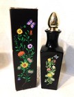 Vtg Avon Butterfly Garden Bud Vase- Birds of Paradise Cologne -6oz Full Vg Cond.