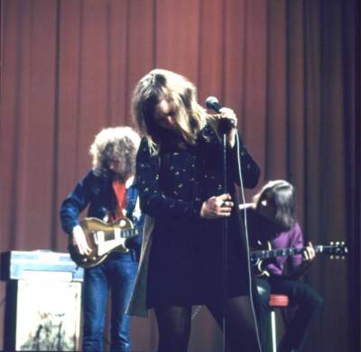 Richard Thompson Sandy Denny Simon Nicol Of Fairport Convention Old Music Photo