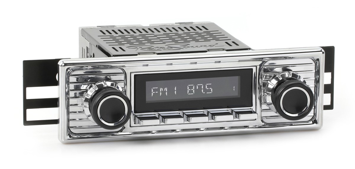 MERCEDES-BENZ ラジオチューナー 1973y 280S RetroRadio for 1968-76 Mercedes-Benz 280 Series BT, SXM, USB, AM