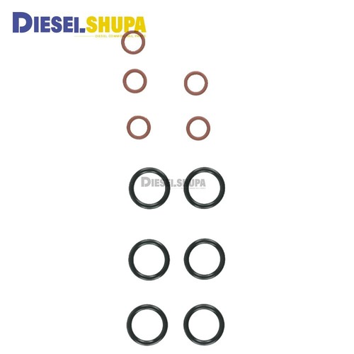 12PCS 095000-8011 Diesel Fuel Injector O-Ring Repair Kit O-ring + Oil Inlet Seal - Picture 3 of 8