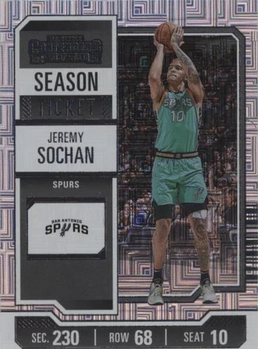 2023-24 Panini Contenders - Jeremy Sochan #70