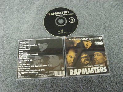 Rapmasters from tha priority vaults volume 3 - CD Compact Disc