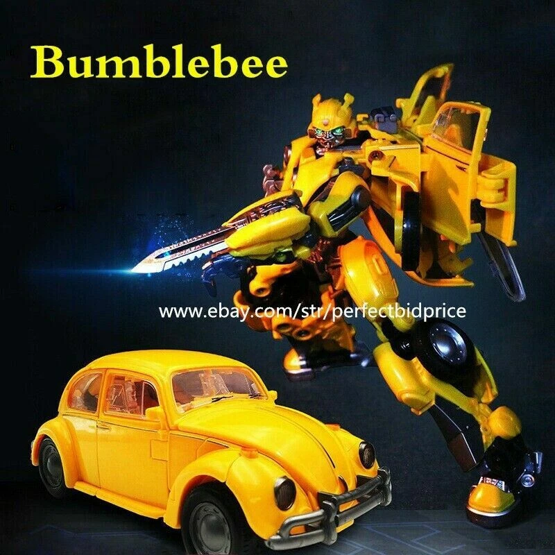 New Robot Bumblebee Beetle BMB H6001-3 Autobot Actions Figure Toys 8" In Stock - Image 2 of 4