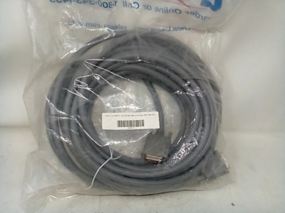 L-Com CTLEVCMM-50, 50ft EVC Plug Male to Male Cable, Gray