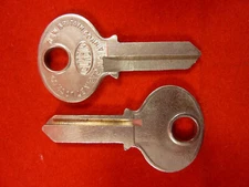 2 New Key Blanks Corbin Cabinet Lock Co New Britain  Conn S8618 NOS