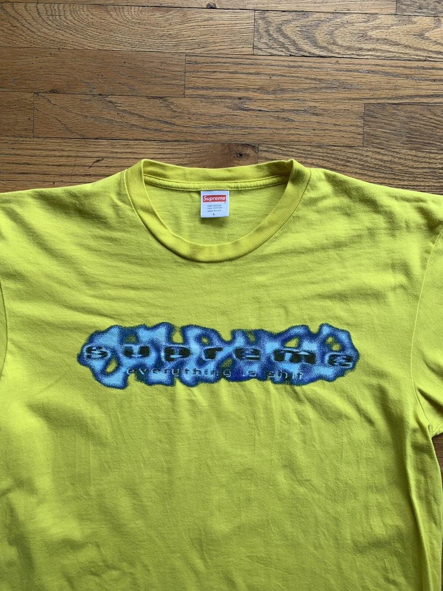 Supreme shirt yellow cheap