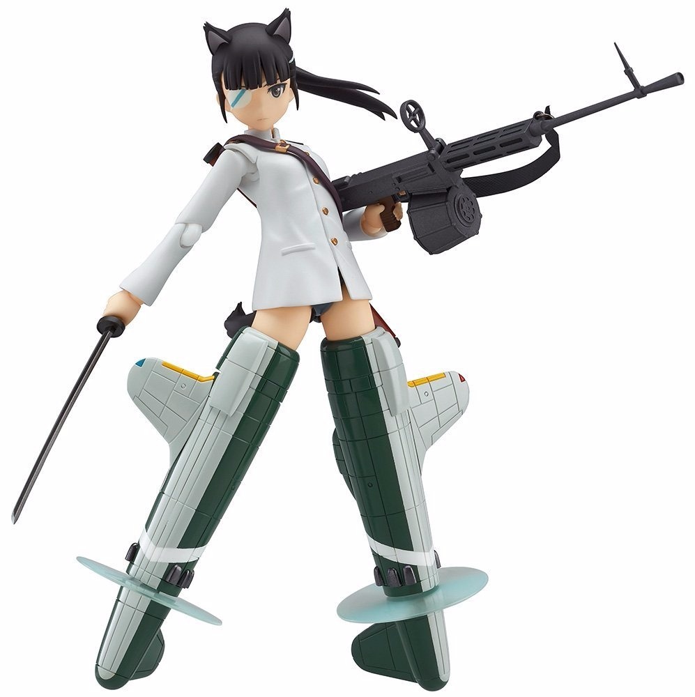 figma 282 Strike Witches MIO SAKAMOTO Action Figure Max Factory