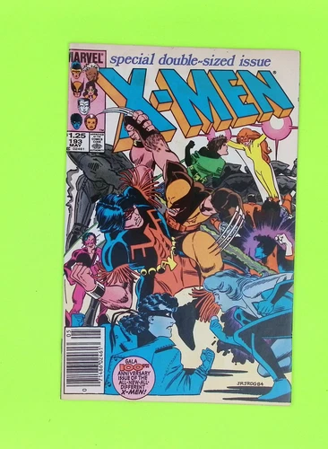 Uncanny X-Men #193 Vol. 1 1985 Marvel Comics 1st App Newsstand 8.0 V76-196