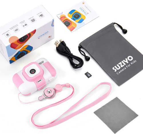Kids Camera, Children Digital Selfie Video Camcorder 1080P Dual Lens 2.4 Inch H - Picture 7 of 7