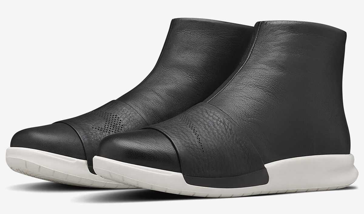 NIKE LAB BENASSI BOOT LUX BLACK US 5-10 premium 819683-001 