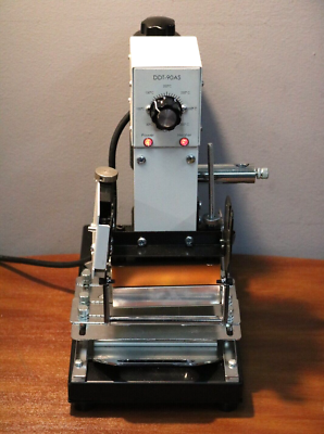 DDT-90AS Manual Hot Foil Stamping Machine-NO HANDLE AND ROLLER