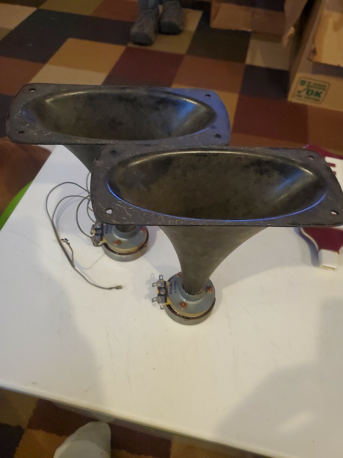 Two Vintage Horn Tweeter 1443834 eBay