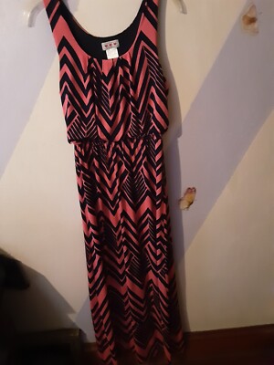 three pink hearts maxi dress Three Hearts | Dresses | Three Pink Hearts Geometric Pink Black White Strappy Sheer Lined Maxi Dress