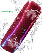 Bluetooth speaker Party model 25w box portable radio waterproof IPX7 Light Bass