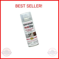 Rust-Oleum 271455 Stops Rust Anti-Slip Spray, 12 oz, Matte finish, Clear