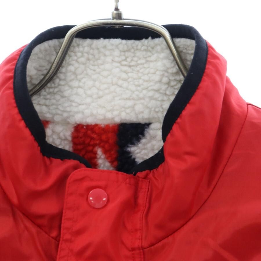 SUPREME 18AW Reversible Logo Fleece Jacket White Red Used | eBay SUPREME 18AW Reversible Logo Fleece Jacket White Red Used | eBay