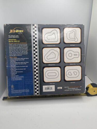 Zip Zaps Mini RC Cars Race Track Grand Prix Barrier Wall Kit Radio Shack RC NEW - Picture 9 of 11