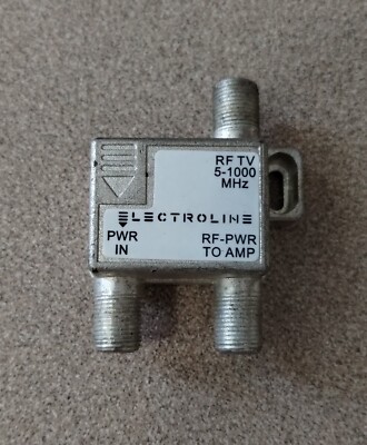 (10) EDA-ICF Electroline Power Inserters for House Amp Cable CATV Drop Booster
