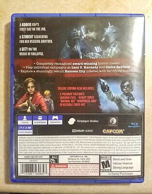 Resident Evil 2 Remake (PS4 / PlayStation 4) BRAND NEW / Region Free  13388560523