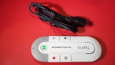 SuperTooth Buddy Handsfree Bluetooth Speaker Car -white