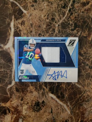 2024 Panini Zenith FOTL #214 Adonai Mitchell RPA #d/50