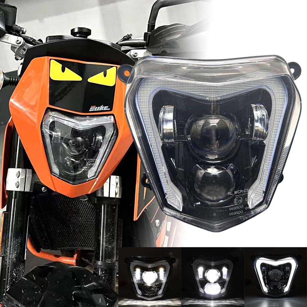 LED Headlight For KTM Duke 690,Duke 690R 2012 2013 2014 2015 2016