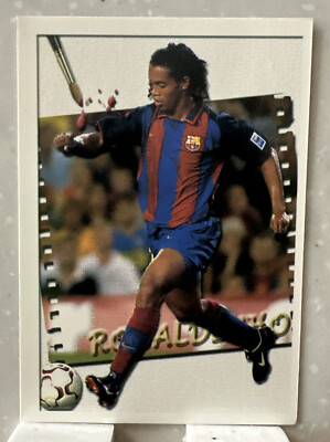 Ronaldinho 1st year FC Barcelona #685 Mundicromo 2003-04 Fichas La 