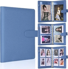 Antner A5 Kpop Photocard Binder 6-Ring Card Collector Album with 40 Pack Card