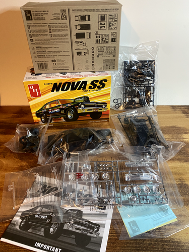 NEW* AMT 1/25 1972 Chevy Nova SS Old Pro Stocker - Plastic Model Kit AMT1142M/12