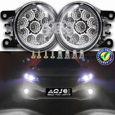 Pair 9led Front Fog Light For Ford Focus 2008-2014 Bumper Lamps Replacement