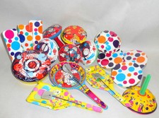 17 Vintage Wood Plastic & Tin Holiday / Birthday Noisemakers Made in USA