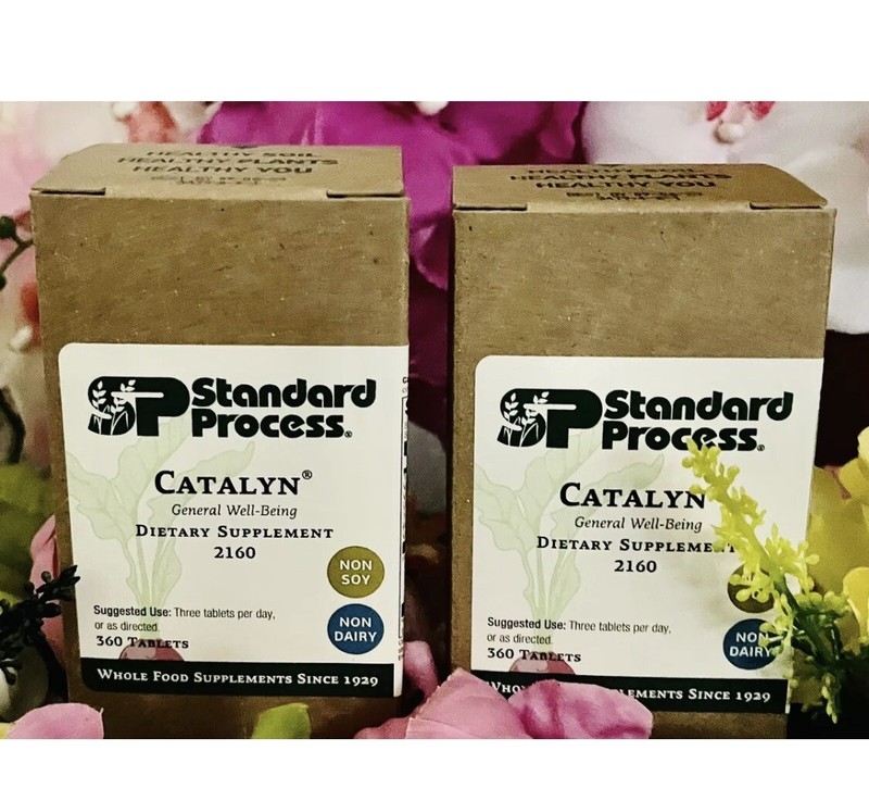 Standard Process, Dietary Supplement, 4 Catalyn, 360 Tab. All 4 Best By 10.6.26
