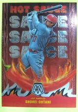 Shohei Ohtani 2022 Panini Mosaic Hot Sauce #6