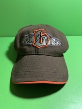 Vintage 90s Cleveland Browns Hat New Era Leatherback USA made Cap