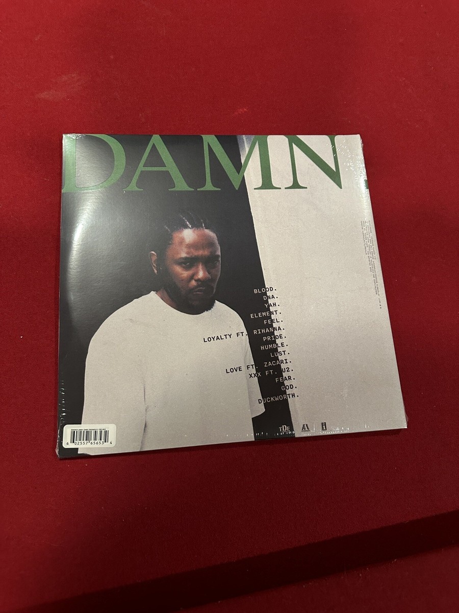 Kendrick Lamar DAMN. サイン入り 赤レコード Kendrick Lamar DAMN. サイン入り 赤レコード