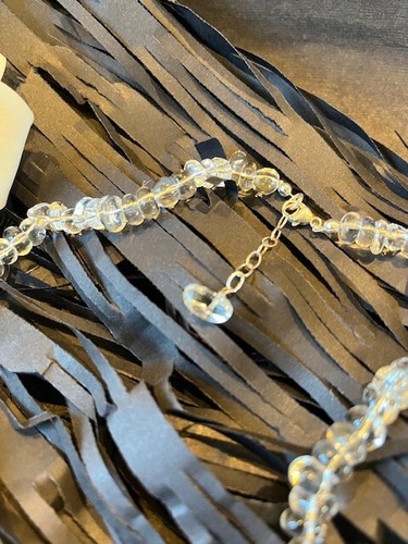Bergkristall Kette mit Silberkugel Nuggets klar 925er Silber neu - Bild 5 von 6