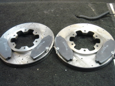 FOR NISSAN TERRANO MK2 2.7TD 2002> BRAKE DISCS &  PADS